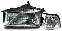 Фара ліва + поворотник білий Audi 80 B3 86-91 р.