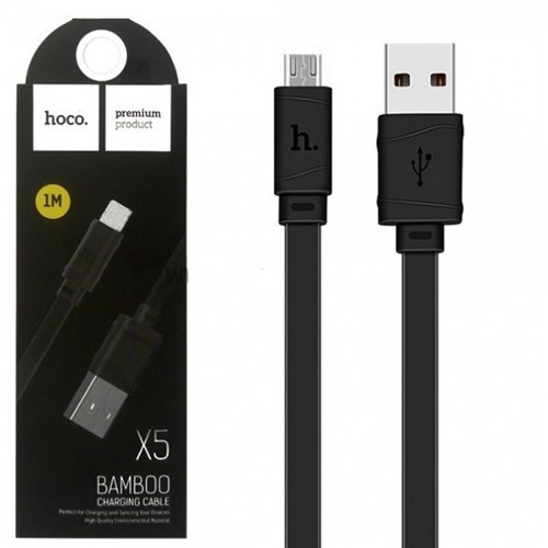 Кабель USB Hoco X5 Bamboo Type-C 1m