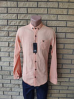 Рубашка мужская коттоновая брендовая высокого качества ARMAN, Турция