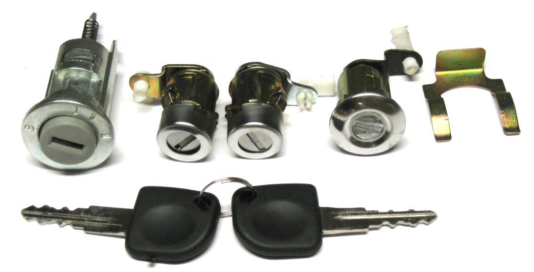 Замок запалювання + 2 серцевина + замок багажника Daewo Matiz - фото 1 - id-p1904000580