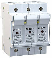 Тримач запобіжника NRT28-32X 3P 10x38 base (EU)