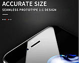 Захисне скло 9D для Iphone 6 6S чорне Premium якість, фото 5
