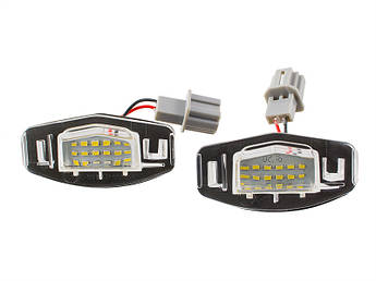 Лампа підсвічування номерного знаку LED 2 шт. Honda Accord Civic