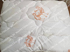 Двоспальна ковдра з верблюжої вовни 175х215 Camel, фото 5