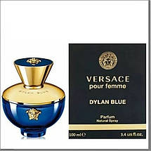 Versace Pour Femme Dylan Blue парофюмована вода 100 ml. (Версаче Пур Фем Ділан Блю), фото 3