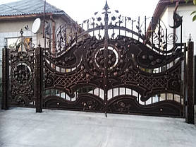 Ворота ковані Астра 2, фото 3