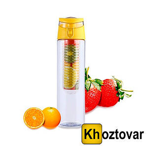 Пляшка зі знімним відділом для фруктів Flash Juice Bottle