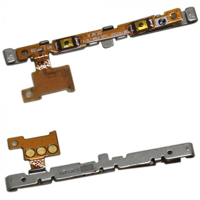 Шлейф для Samsung A750F Galaxy A7 (2018), з кнопками регулювання гучності, фото 1