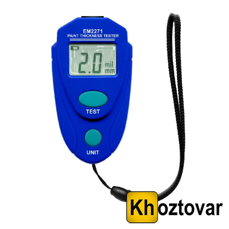 Міні товщиномір лакофарбових покриттів EM2271  ⁇  Автомобільний товщиномір, фото 1