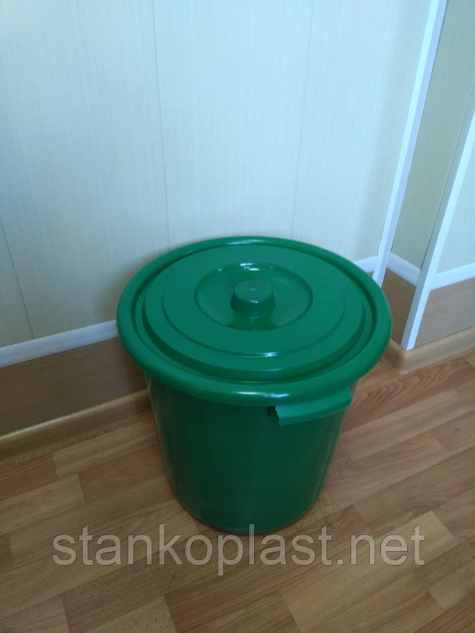 Бак харчовий із кришкою 25 л.