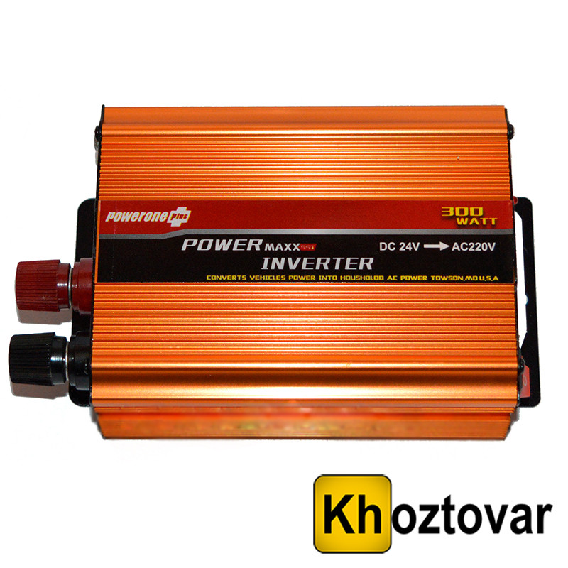 Перетворювач 24 В на 220 В Power One 300W, фото 1