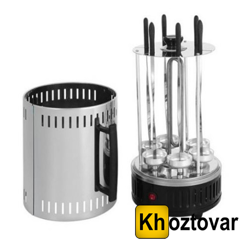 Електрошашличниця на 6 шампурів Euro Star 6, фото 1