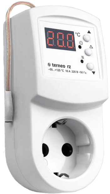 Терморегулятор terneo rz (розеточный) - фото 1 - id-p114657141