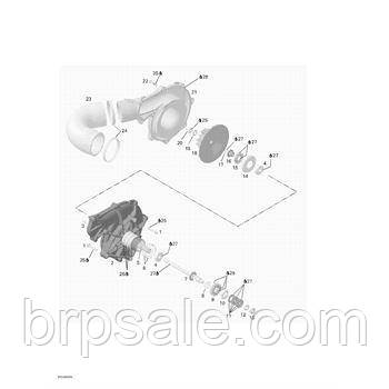 Сформований шланг Sea-Doo BRP Form Hose, фото 1