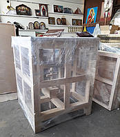 Престол внутрішній з хрестами (дуб, нерозбірний)