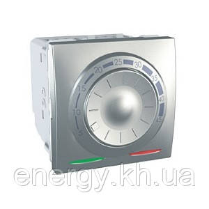 Терморегулятор для тёплого пола, алюминий. Unica Top MGU3.503.30