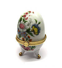Скринька Яйце для прикрас Польові квіти