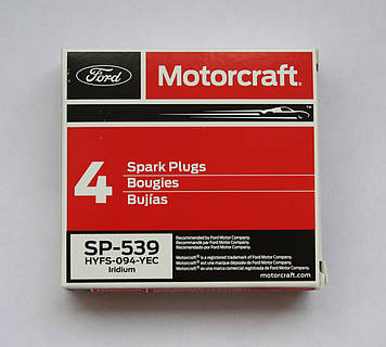 Свічки Ford Fusion USA 1.5; Motorcraft SP-539