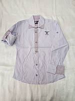 Рубашка для мальчиков 128,140,152,158 роста BLUELAND