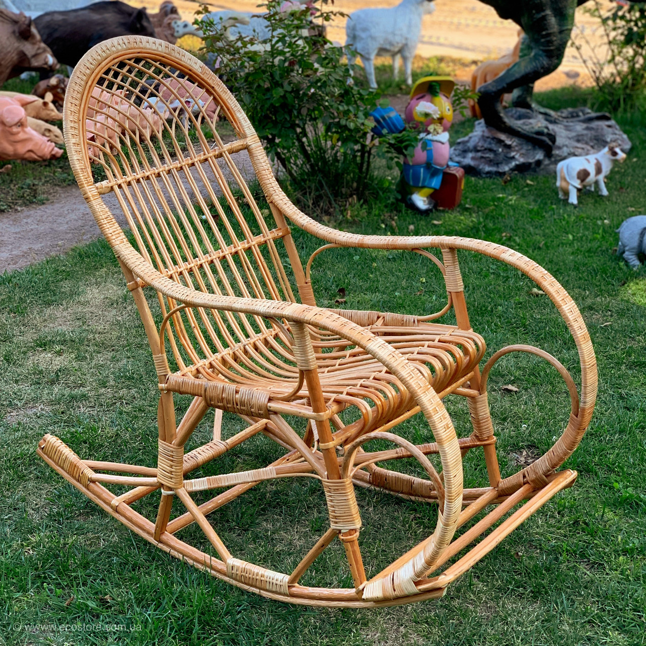Кресло-качалка из лозы (бесплатная доставка): продажа, цена в Житомире ...