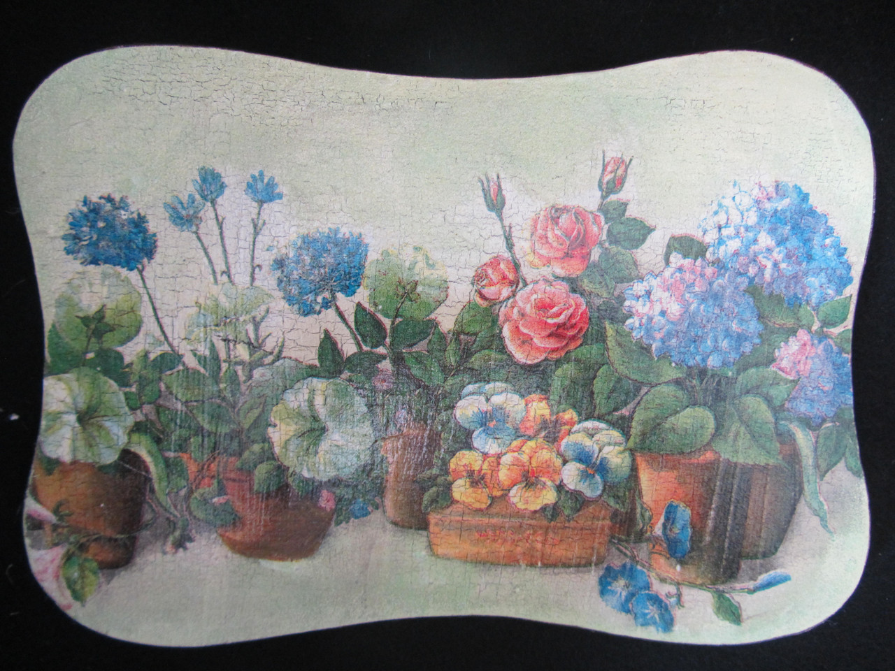 Картина дерев'яна в стилі "прованс" (декупаж, hand made), 26х19х1,5см, 100\90 (ціна за 1 шт.+10 грн