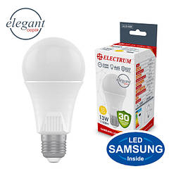 ЛАМПА СВІТЛОДІОДНА СТАНДАРТНА A65 LS-33 ELEGANT 13W E27 4000K АЛЮМОПЛ. КОРП. A-LS-1437