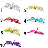 Ялинкова іграшка на кліпсі - Бабка, 16,5 см, салатовий, пластик (001064-5), фото 2