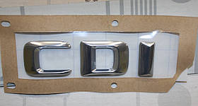 Mercedes E W210 W211 W212 2002-2016 Напис ємблема значок задній на багажник CDI Новий Оригінал