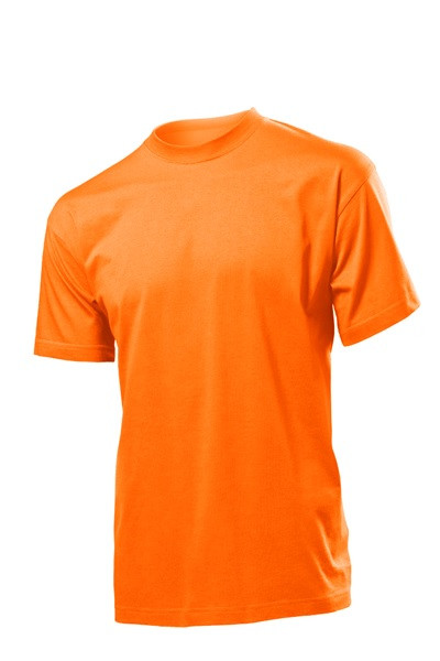Спецодяг футболка робоча круглий виріз (100% бавовна, помаранчевий оранж)