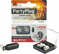 Беруши для клубов и концертов Alpine Hearing Protection PartyPlug White + ПОДАРОК!