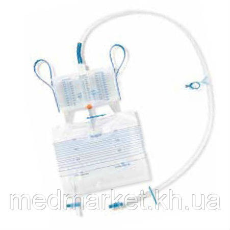 Закр. сечова дренажна сист. з урометром та антирефл. клап., вентиляцією та ниж. випуск. отв. Т-tap