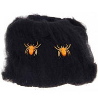 Павутина чорна з павуками 20 г