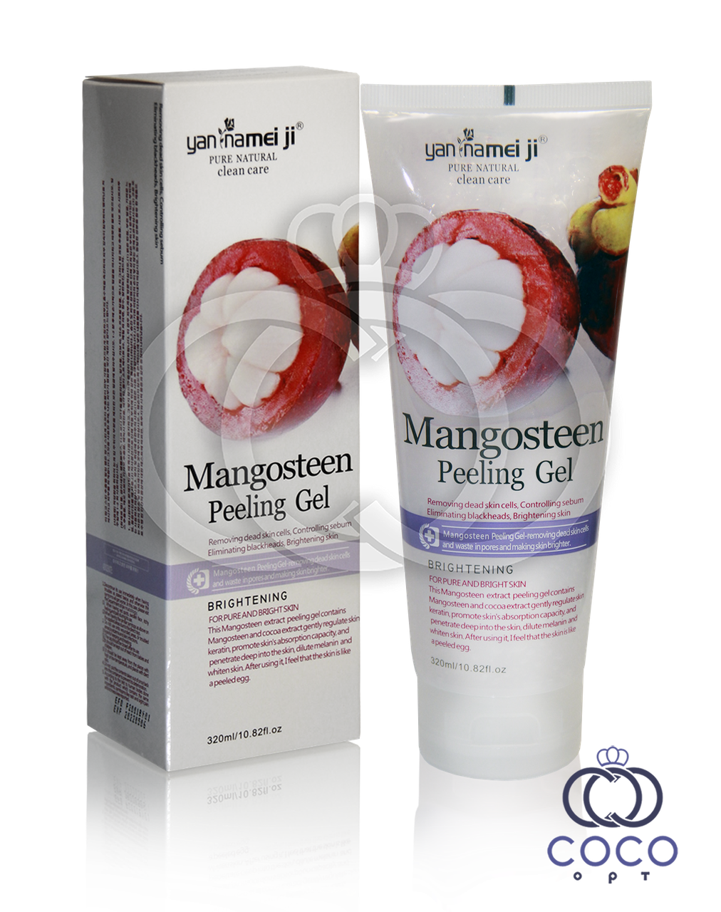 Гель-пілінг Mangosteen Peeling Gel (мангостин) М'ЯТА КОРОБКА, фото 1