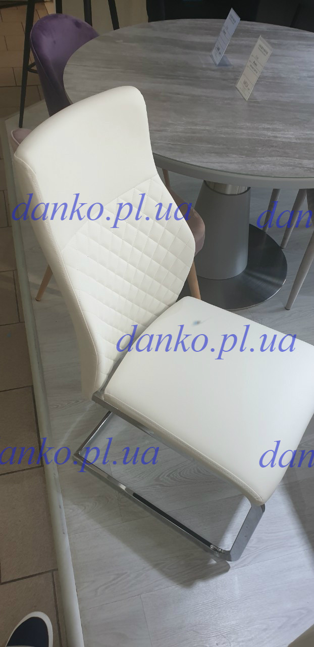 Стул Виола белая экокожа от Prestol