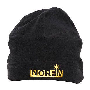 Флісова Шапка Norfin FLEECE (чорна)