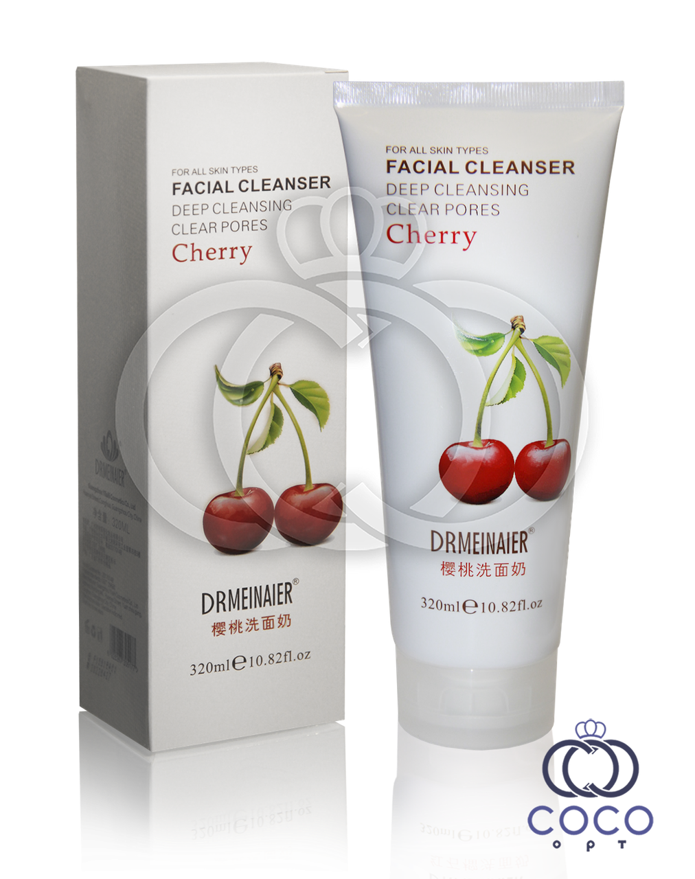 Корейська пінка для вмивання та глибокого очищення пор Cherry з вишнею