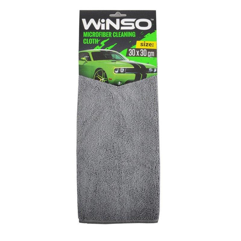 Ганчірка мікрофібра 30*30 см Winso (сіра) 150110