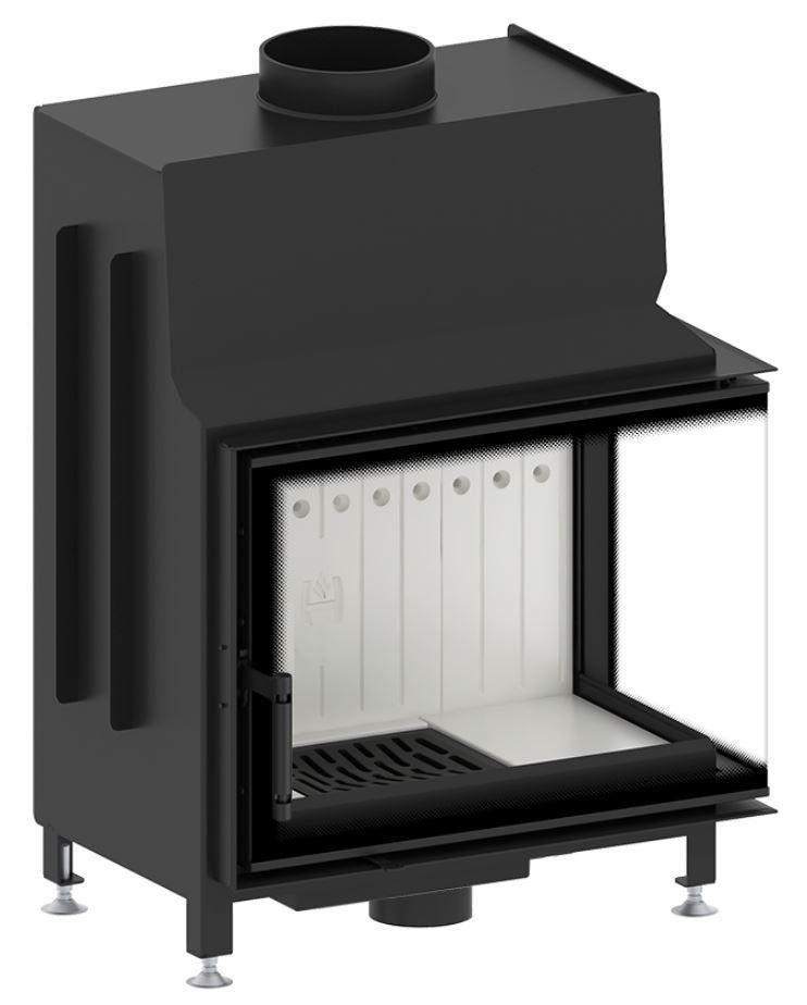 Камінна топка HITZE STMA59x43.R Праве скло (9 kW), фото 1