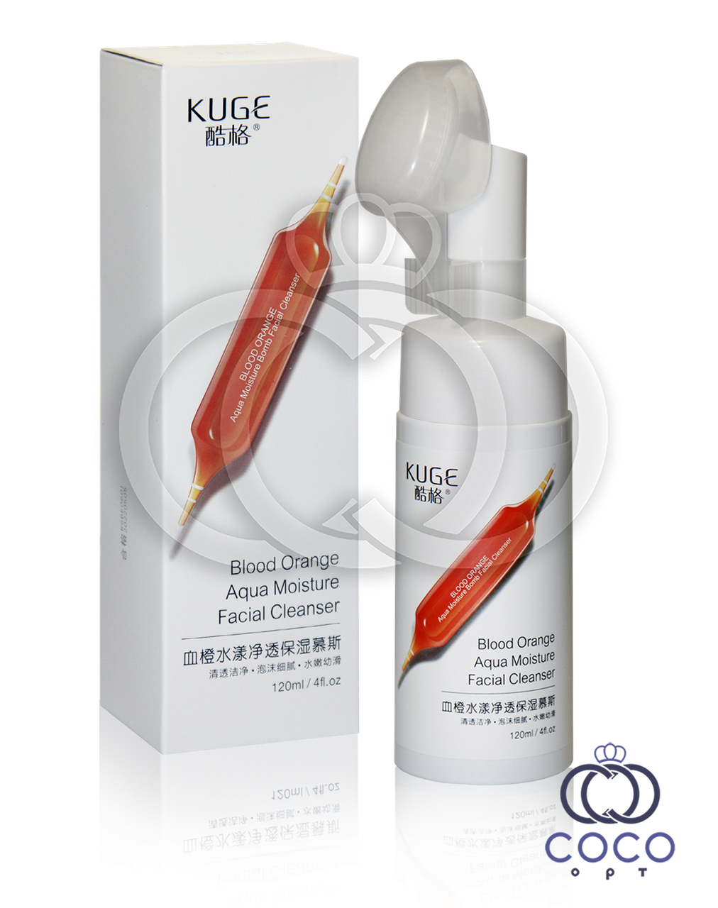 Корейський мус для вмивання Blood Orange з екстрактом сицилійського апельсина, фото 1