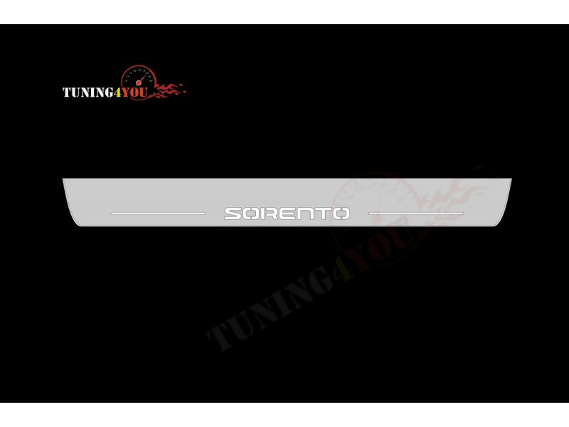 Накладки на пороги для KIA Sorento III (2015-2018), фото 1