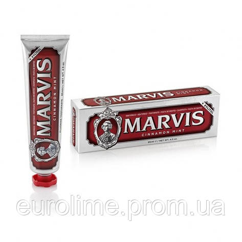 Зубна паста Marvis Cinnamon Mint 85 мл Кориця і м'ята, фото 2