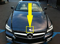 Mercedes CLS W218 W 218 2011-2019 значок эмблема на капот Новый Оригинал