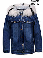 Модные детские куртки для девочек Гло-стори. Венгрия. 130 р