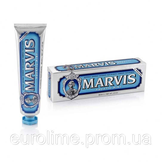 Зубна паста Marvis Aquatic Mint зі смаком морської м'яти 85 мл