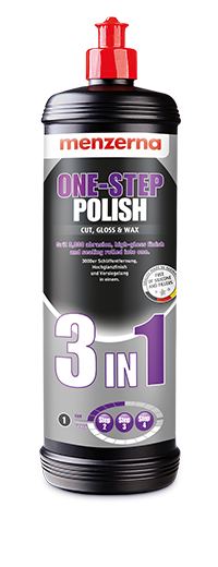 Універсальна полірувальна паста Menzerna One-Step Polish 3 in 1 Cut, Gloss&Wax, 1 л, фото 1