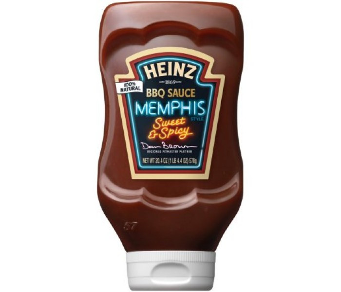 Соус барбекю Heinz Memphis Style BBQ, 576 гр.