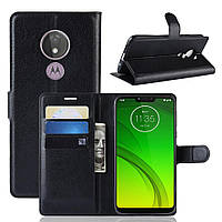 Чохол Luxury для Motorola Moto G7 Play (XT1952-1) книжка чорний