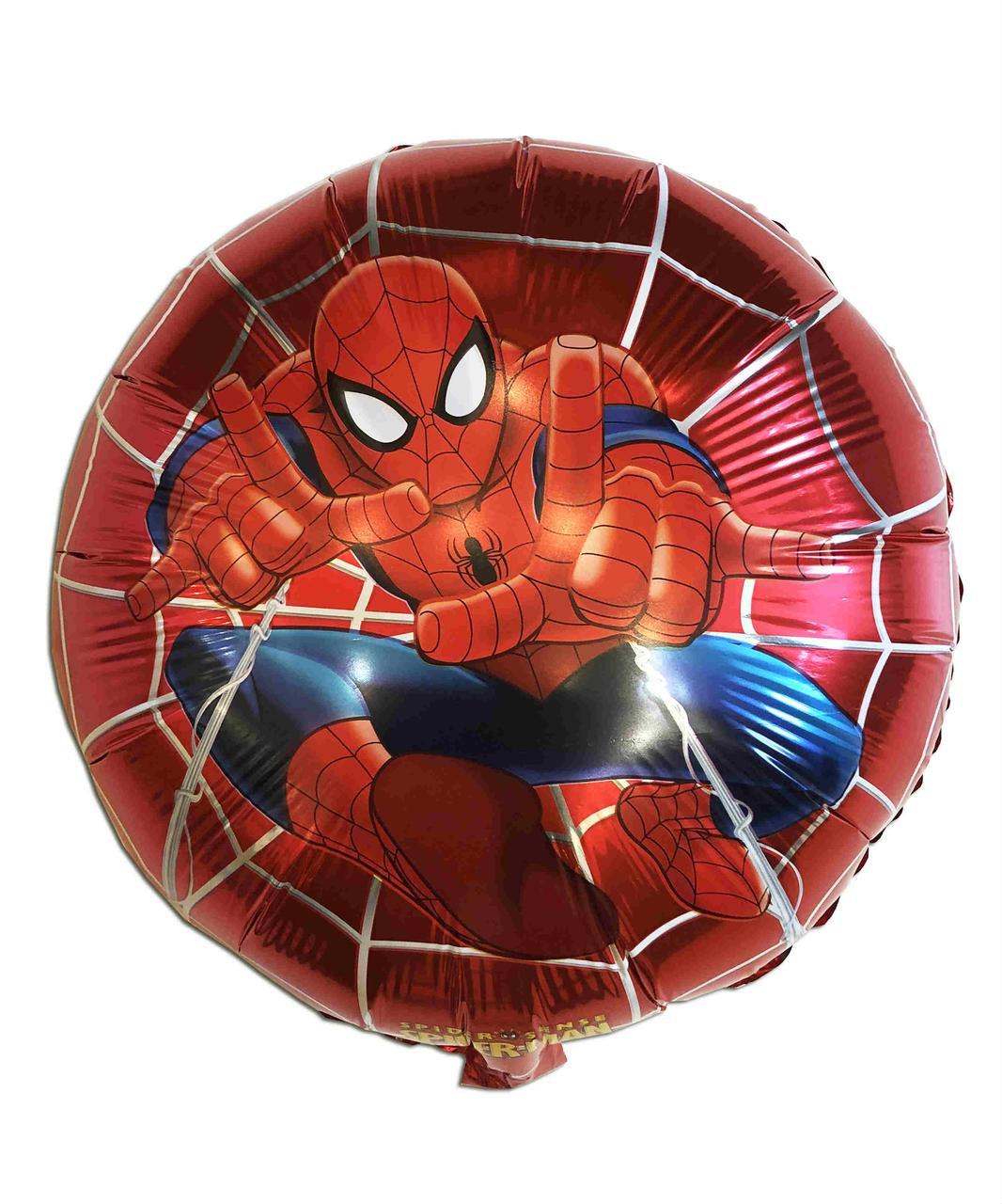 Кулька дитяча фольгована в стилі " Людина-павук"