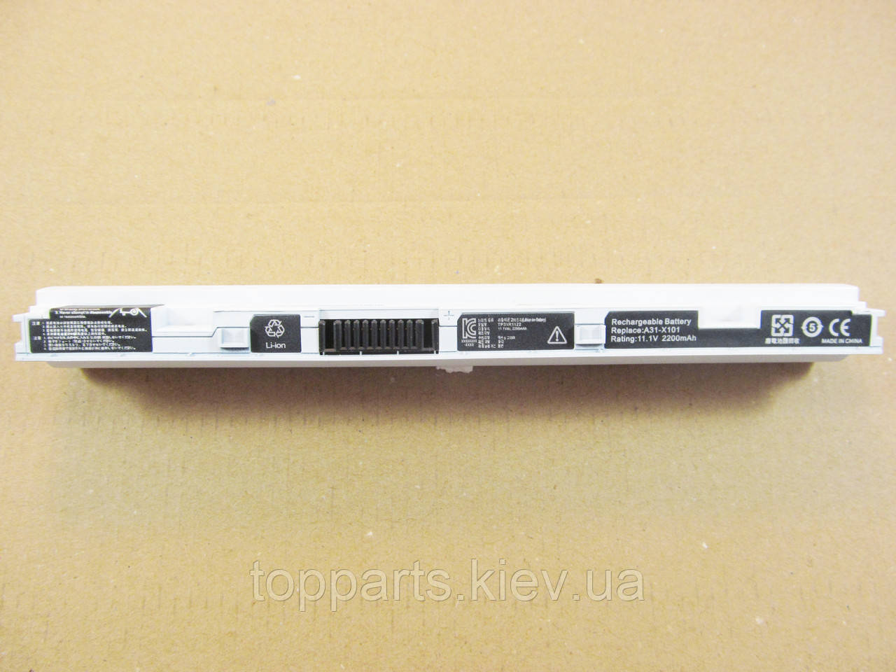 Батарея для ноутбука Asus A32-X101, 2600mAh, 3cell, 11.1 V, Li-ion, білий,