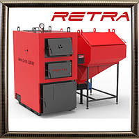 Твердотопливный котел отопления РЕТРА-4М COMBI с ретортной горелкой 32 КВТ
